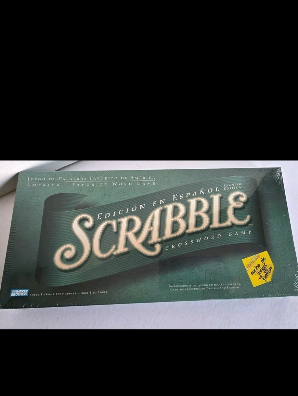 New Hasbro Scrabble Spanish Edition Edicion En Espanol Crossword Game Sealed Box